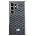 Audi nakładka do Samsung Galaxy S24 Ultra AU-IMLMS24U-Q5/D3-BK czarna IML Pattern