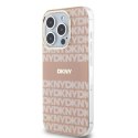 DKNY DKHMP13XHRHSEP iPhone 13 Pro Max 6.7" różowy/pink hardcase IML Mono & Stripe MagSafe