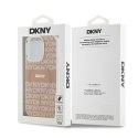 DKNY DKHMP13LHRHSEP iPhone 13 Pro / 13 6.1" różowy/pink hardcase IML Mono & Stripe MagSafe