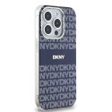 DKNY DKHMP15XHRHSEB iPhone 15 Pro Max 6.7" niebieski/blue hardcase IML Mono & Stripe MagSafe