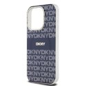 DKNY DKHMP15XHRHSEB iPhone 15 Pro Max 6.7" niebieski/blue hardcase IML Mono & Stripe MagSafe