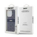 DKNY DKHMP15XHRHSEB iPhone 15 Pro Max 6.7" niebieski/blue hardcase IML Mono & Stripe MagSafe