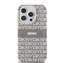 DKNY DKHMP15XHRHSEE iPhone 15 Pro Max 6.7" beżowy/beige hardcase IML Mono & Stripe MagSafe