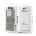 DKNY DKHMP15LHRHSEE iPhone 15 Pro 6.1" beżowy/beige hardcase IML Mono & Stripe MagSafe