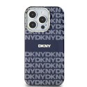 DKNY DKHMP15SHRHSEB iPhone 15 / 14 / 13 6.1" niebieski/blue hardcase IML Mono & Stripe MagSafe