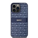 DKNY nakładka do iPhone 15 Pro Max 6,7" DKHCP15XPRTHSLB czarna HC Magsafe pu repeat pattern w stack logo