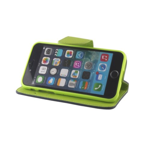 Etui Smart Fancy do Motorola Moto E13 zielono-granatowy