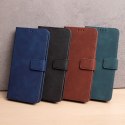 Etui Smart Velvet do Motorola Moto E13 brązowe