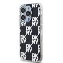 DKNY nakładka do iPhone 15 Pro 6,1" DKHCP15LHDLCEK czarna HC PC TPU checkered pattern