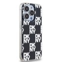 DKNY nakładka do iPhone 15 Pro 6,1" DKHCP15LHDLCEK czarna HC PC TPU checkered pattern