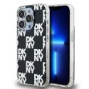 DKNY nakładka do iPhone 15 Pro Max 6,7" DKHCP15XHDLCEK czarna HC PC TPU checkered pattern