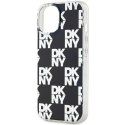 DKNY DKHCP15MHDLCEK iPhone 15 Plus / 14 Plus 6.7" czarny/black hardcase IML Checkered Mono Pattern