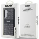 DKNY DKHCS24MPRTHSLK S24+ S926 czarny/black hardcase Leather Mono Stripe & Metal Logo