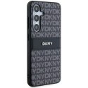 DKNY DKHCS24SPRTHSLK S24 S921 czarny/black hardcase Leather Mono Stripe & Metal Logo