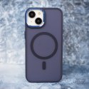 Nakładka Frozen Mag do iPhone 14 Pro 6,1" granatowa