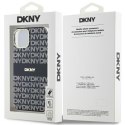 DKNY DKHMP15MHRHSEK iPhone 15 Plus / 14 Plus 6.7" czarny/black hardcase IML Mono & Stripe MagSafe