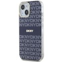 DKNY DKHMP15SHRHSEB iPhone 15 / 14 / 13 6.1" niebieski/blue hardcase IML Mono & Stripe MagSafe