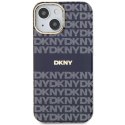 DKNY DKHMP15SHRHSEB iPhone 15 / 14 / 13 6.1" niebieski/blue hardcase IML Mono & Stripe MagSafe