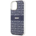 DKNY DKHMP15SHRHSEB iPhone 15 / 14 / 13 6.1" niebieski/blue hardcase IML Mono & Stripe MagSafe