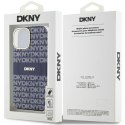 DKNY DKHMP15SHRHSEB iPhone 15 / 14 / 13 6.1" niebieski/blue hardcase IML Mono & Stripe MagSafe