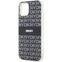 DKNY DKHMP15SHRHSEK iPhone 15 / 14 / 13 6.1" czarny/black hardcase IML Mono & Stripe MagSafe