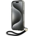 Karl Lagerfeld KLHCP15XHKDPNSK iPhone 15 Pro Max 6.7" czarny/black hardcase IML Mono KL Pattern & Cord