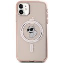 Karl Lagerfeld KLHMN61HFCCNOP iPhone 11 / Xr 6.1" różowy/pink hardcase IML Choupette MagSafe