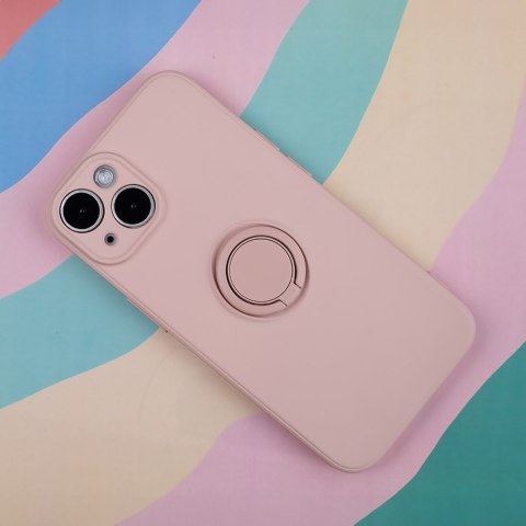 Nakładka Finger Grip do iPhone 15 6,1" różowa