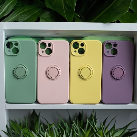 Nakładka Finger Grip do iPhone 15 6,1" różowa