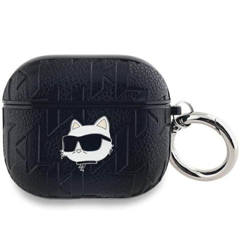 Karl Lagerfeld KLA3PGCHPK AirPods 3 cover czarny/black Monogram Choupette Head