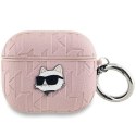 Karl Lagerfeld KLAP2PGCHPP AirPods Pro 2 (2022/2023) cover różowy/pink Monogram Choupette Head