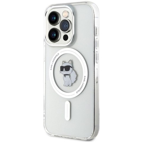 Karl Lagerfeld KLHMP13XHFCCNOT iPhone 13 Pro Max 6.7" transparent hardcase IML Choupette MagSafe