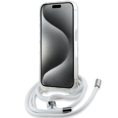 Karl Lagerfeld KLHMP15XHCKHNT iPhone 15 Pro Max 6.7" hardcase transparent Crossbody IML Karl Head Magsafe