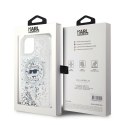 Karl Lagerfeld KLHMP15MLGCHSGH iPhone 15 Plus / 14 Plus 6.1" hardcase transparent Liquid Glitter Choupette Head Magsafe