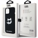 Karl Lagerfeld KLHMP15MSCHPPLK iPhone 15 Plus / 14 Plus 6.7" czarny/black hardcase Silicone Choupette Head MagSafe