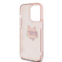 Karl Lagerfeld KLHCP13LHKLPCHP iPhone 13 Pro / 13 6.1" różowy/pink hardcase IML Choupette Head & Monogram