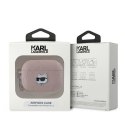 Karl Lagerfeld KLAP2PGCHPP AirPods Pro 2 (2022/2023) cover różowy/pink Monogram Choupette Head