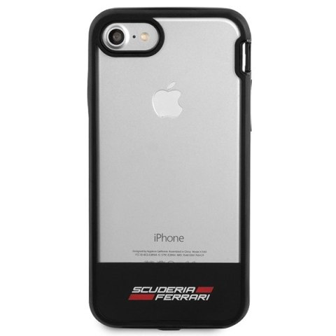 Ferrari Hardcase FEHCP7BISBK iPhone 7/8/SE 2020 / SE 2022 transparent black