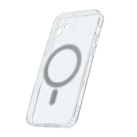 Nakładka Anti Shock 1,5 mm Mag do iPhone 16 6,1" transparentna big hole