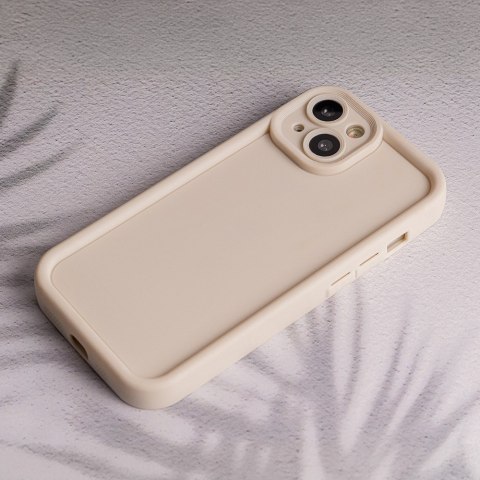Nakładka Rim TPU do iPhone 12 6,1" beżowa