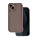 Nakładka Rim TPU do iPhone 13 Pro 6,1" brązowa