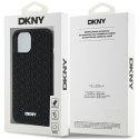 DKNY DKHCP15M3DRPWK iPhone 15 Plus 6.7" czarny/black hardcase 3D Rubber Repeat Pattern