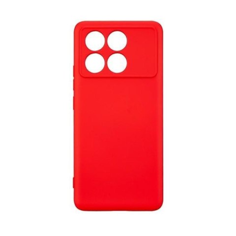 Beline Etui Silicone Poco X6 Pro czerwony/red