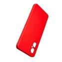 Beline Etui Silicone Realme C67 4G czerwony/red