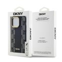 DKNY DKHMP13XPCPVSLK iPhone 13 Pro Max 6.7" czarny/black hardcase Leather Checkered Mono Pattern MagSafe