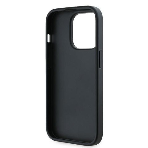 Karl Lagerfeld KLHCP13XPQDSMGK iPhone13 Pro Max 6.7" czarny/black hardcase Diagonal Quilted Script