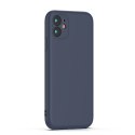 Nakładka Silicon do Motorola Moto G54 5G Power Edition ciemnoniebieska