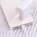 Maxlife ładowarka sieciowa PD QC MXTC-06-20C 1x USB-C 20W biała + kabel USB-C - USB-C 20W