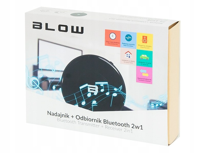 BLOW Adapter Bluetooth JACK 3,5mm - AUX IN / OUT
