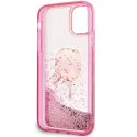 Karl Lagerfeld KLHCN61LNKHCP iPhone 11/ XR różowy/pink hardcase Glitter Karl Head